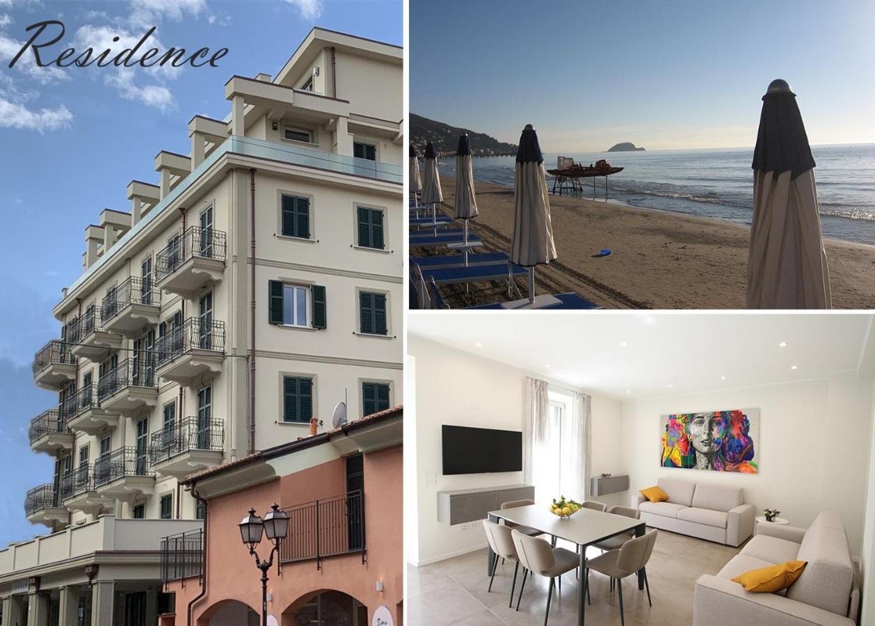 Casa Vacanze Residence Ideale Suites And Apartments Alassio Bagian luar foto